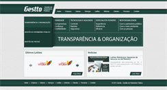 Desktop Screenshot of gestto.com.br